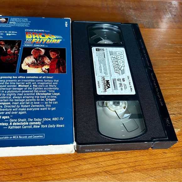 Back to the Future 1994 VHS Tape - Picture 6 of 9